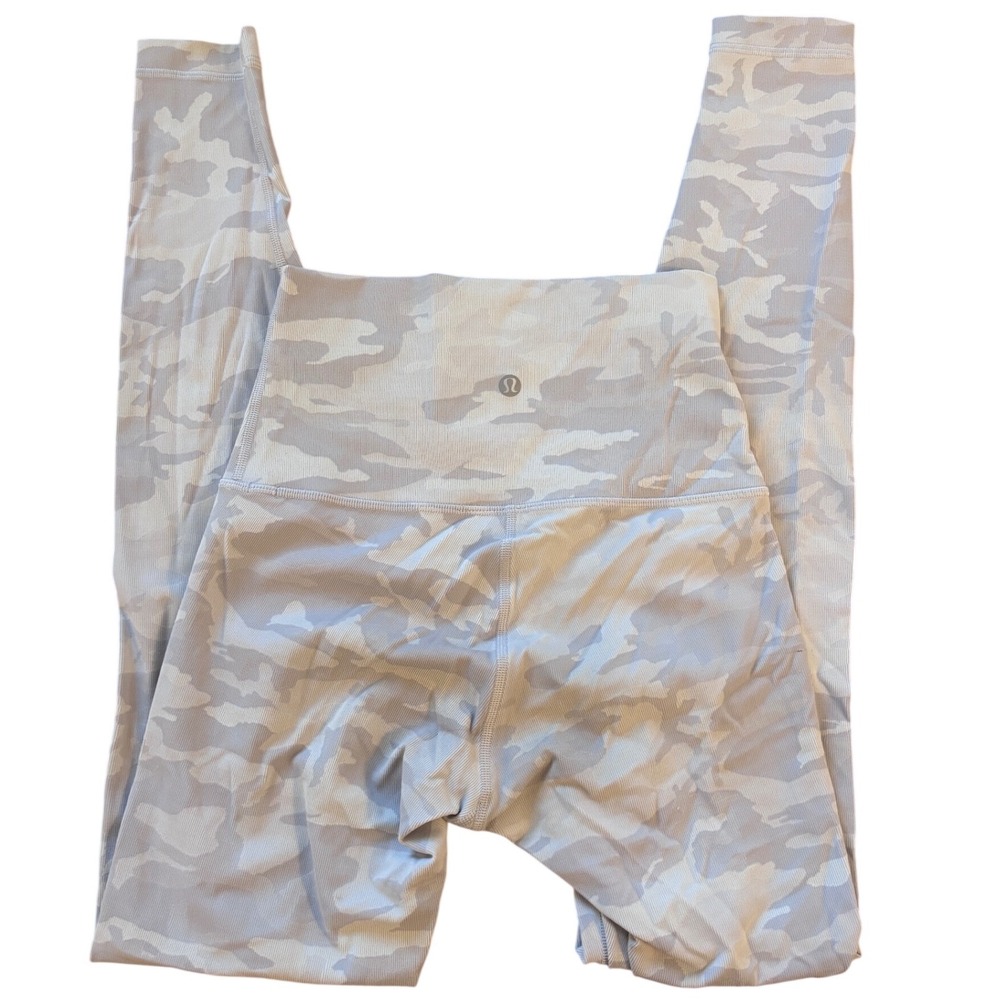 Lululemon Align High Rise Pant 28 Heritage 365 Camo Crisp Zephyr Multi Grey 4
